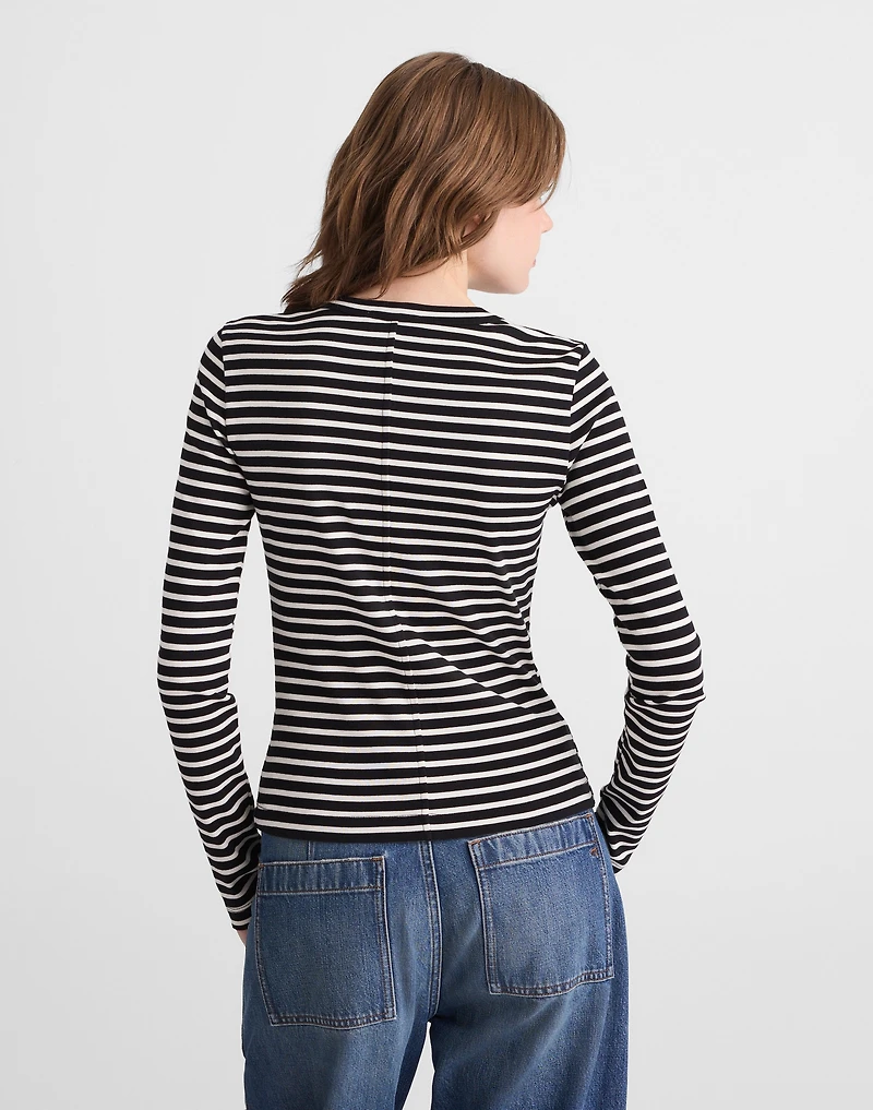 The '90s Long-Sleeve Tee Compact Cotton