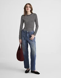 The '90s Long-Sleeve Tee Compact Cotton