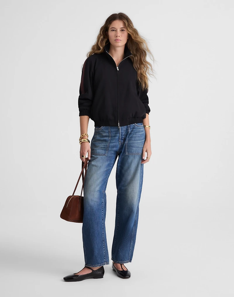 Zip-Front Track Jacket | Madewell