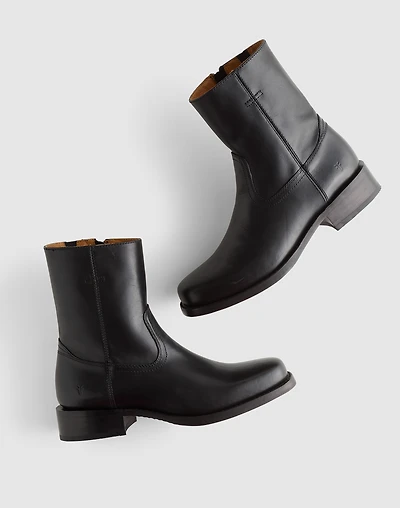 Frye Campus Inside Zip Boots | Madewell