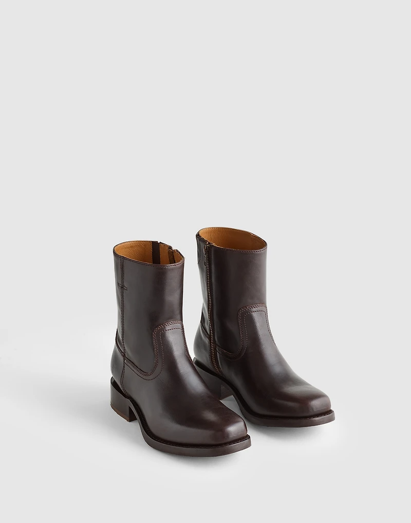 Frye Campus Inside Zip Boots | Madewell