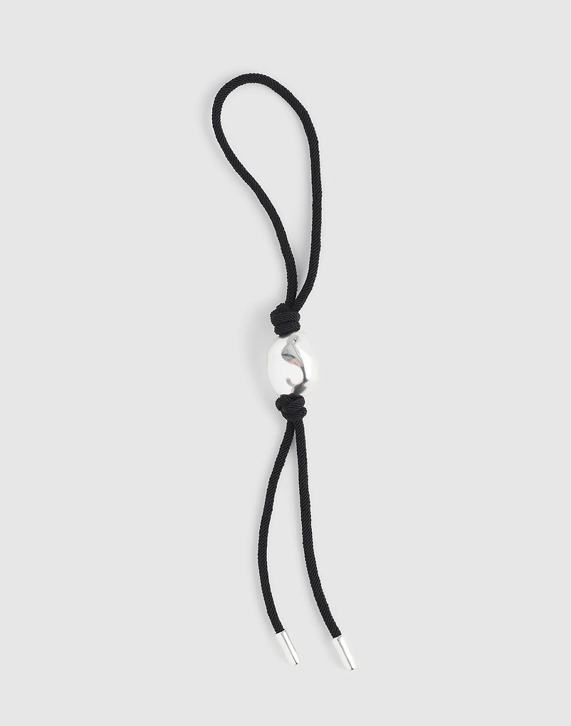 Sculpted Bead Cord Bag Charm | Madewell