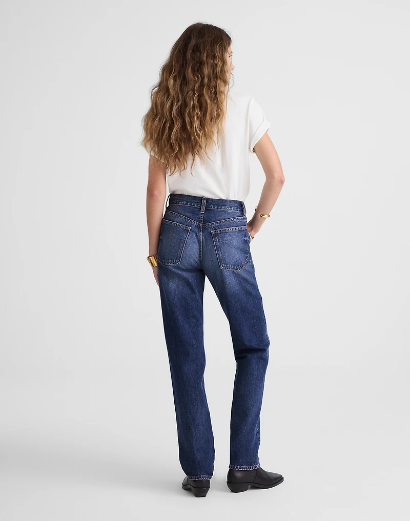 The Dakota Longline Straight Jean | Madewell