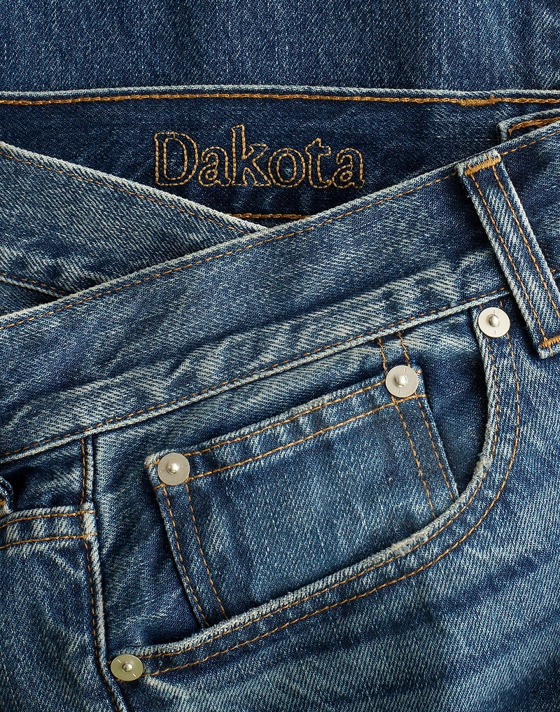 The Dakota Longline Straight Jean | Madewell