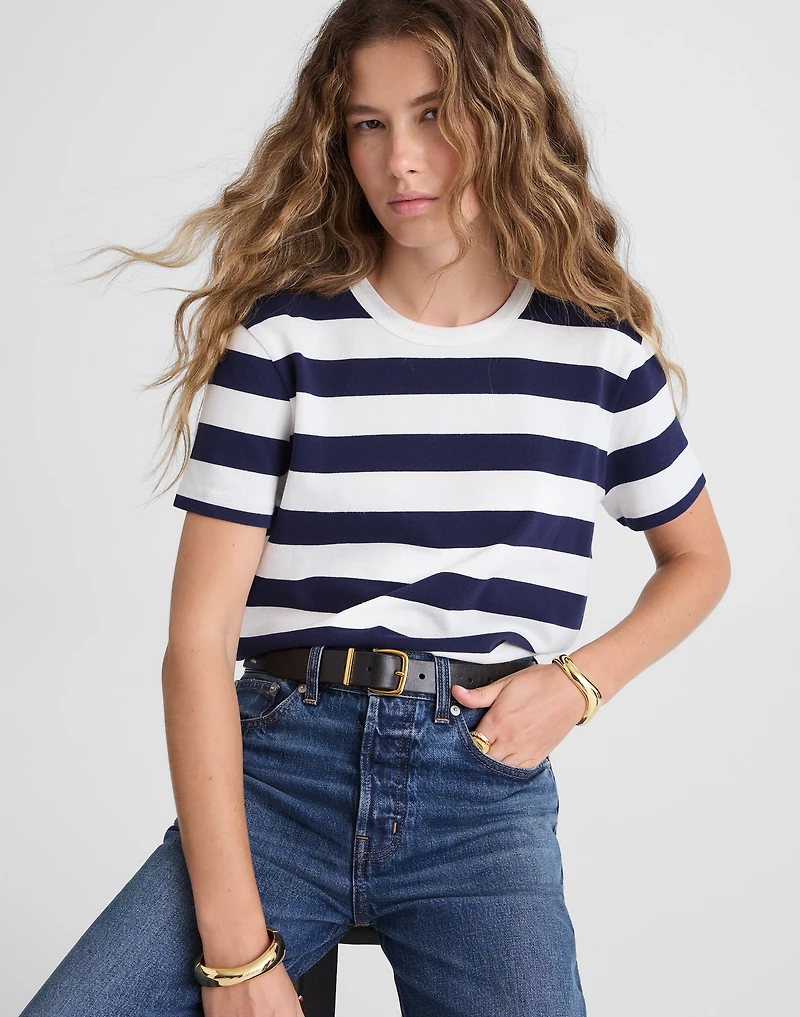 The Dakota Perfect Crewneck Tee | Madewell