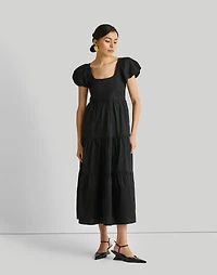 Reistor Puff Sleeve Tiered Maxi Dress | Madewell