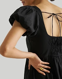 Reistor Puff Sleeve Tiered Maxi Dress | Madewell