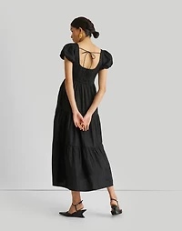 Reistor Puff Sleeve Tiered Maxi Dress | Madewell