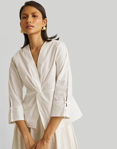 Reistor Front Twist Top | Madewell