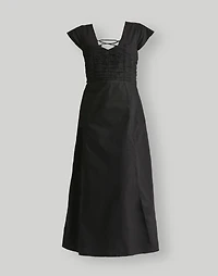 Reistor® Ruched Dress with Front Slit | Madewell