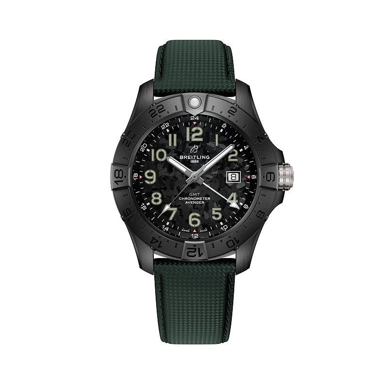 Avenger Night Mission Automatic GMT 44 mm Titanium and Ceramic