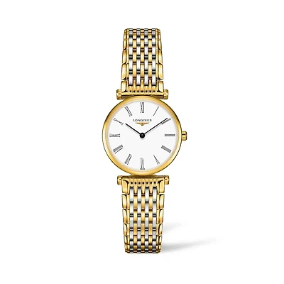 La Grande Classique Quartz 24 mm Yellow PVD Stainless Steel