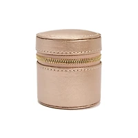 Palermo Rose Gold Jewellery and Watch Roll