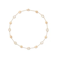 Siviglia Yellow Gold and Mother-of-Pearl Necklace