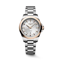 Conquest Automatic 30 mm Stainless Steel and Rose Gold Cap