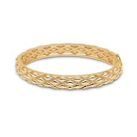 Yellow Gold Serpent Bangle, Small