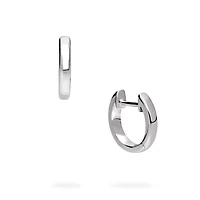 Sterling Silver Huggie Earrings For Babies