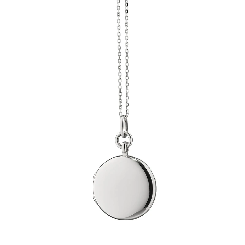 Slim Lockets Quinn Silver Pendant