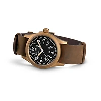Khaki Field Manual 38 mm Bronze and Titanium