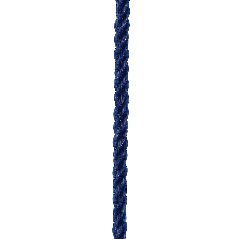 Yellow Gold Plated Stainless Steel Medium Blue Cable