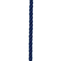 Yellow Gold Plated Stainless Steel Medium Blue Cable