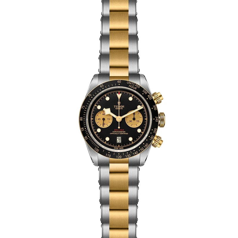 Black Bay Chrono Automatic Chronograph 41 mm Yellow Gold and Stainless Steel
