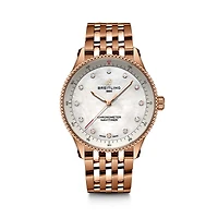 Navitimer Quartz 32 mm Red Gold and Diamond