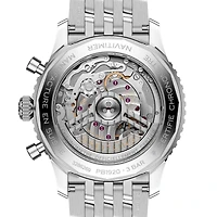 Navitimer Automatic Perpetual Calendar B19 43 mm Stainless Steel and Platinum