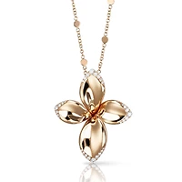 Giardini Segreti Rose Gold and Diamond Pendant