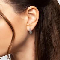 15 mm Sterling Silver Hoop Earrings