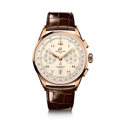 Premier B01 Automatic Chronograph 42 mm Red Gold