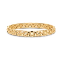 Yellow Gold Serpent Bangle, Large