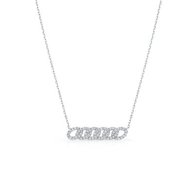 Legacy White Gold and Diamond Pavé Pendant