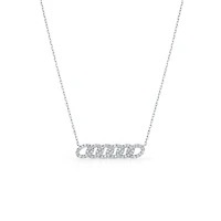 Legacy White Gold and Diamond Pavé Pendant