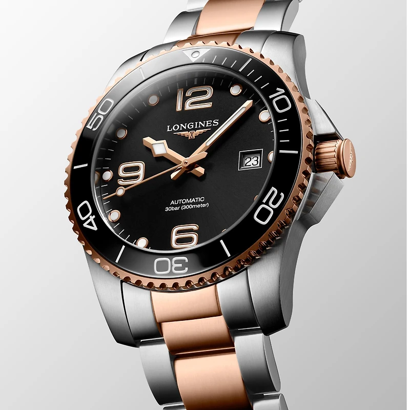 hydroConquest Automatic 41 mm Red PVD Stainless Steel