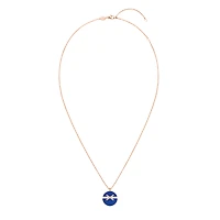 Jeux De Liens Harmony Rose Gold Pendant with Lapis Lazuli and Diamond