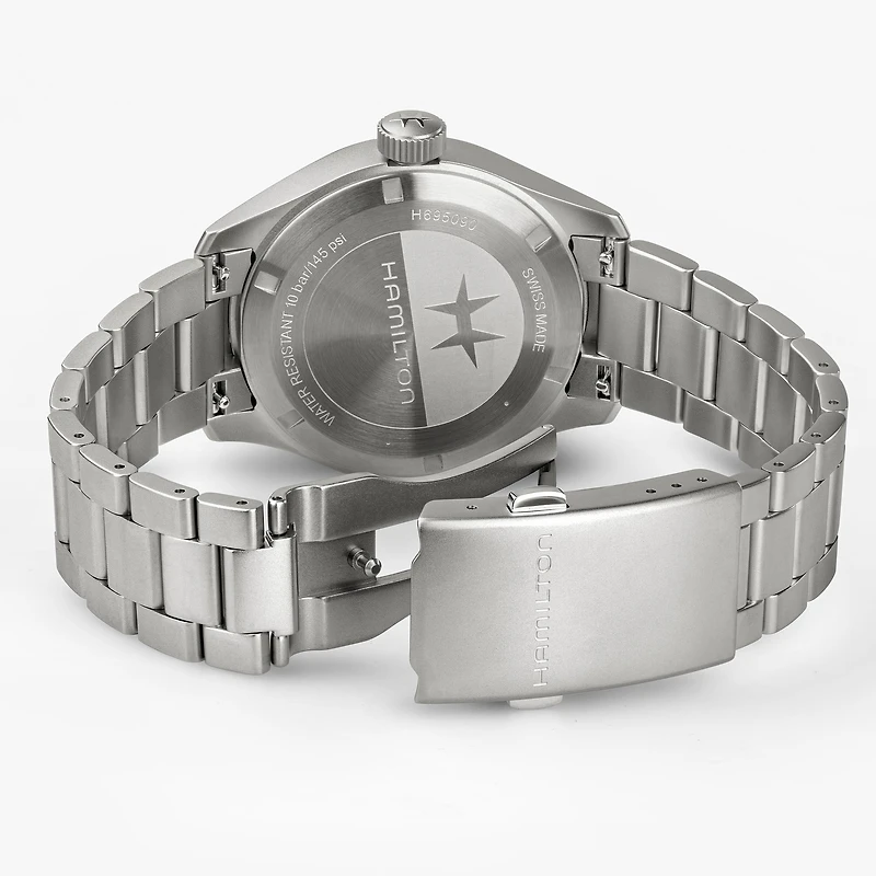 Khaki Field Power Reserve 40 mm Stainless Steel