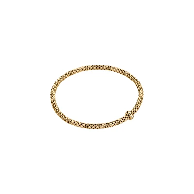 Prima Flex'it Yellow Gold and Diamond Bracelet
