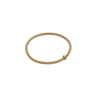 Prima Flex'it Yellow Gold and Diamond Bracelet