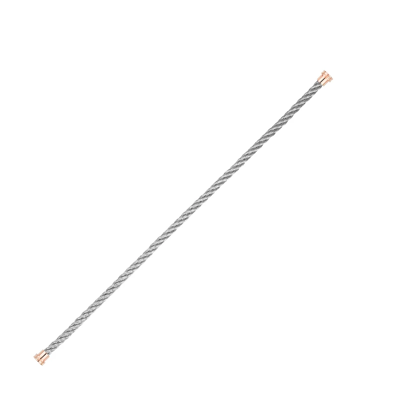Rose Gold Plated Stainless Steel Medium Steel Cable