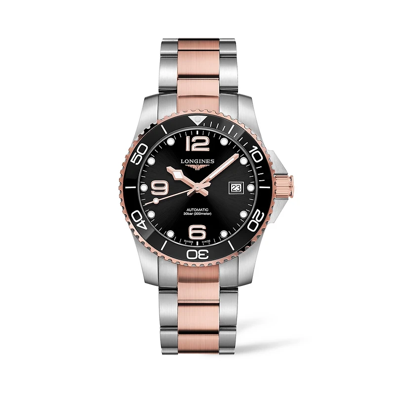 hydroConquest Automatic 41 mm Red PVD Stainless Steel