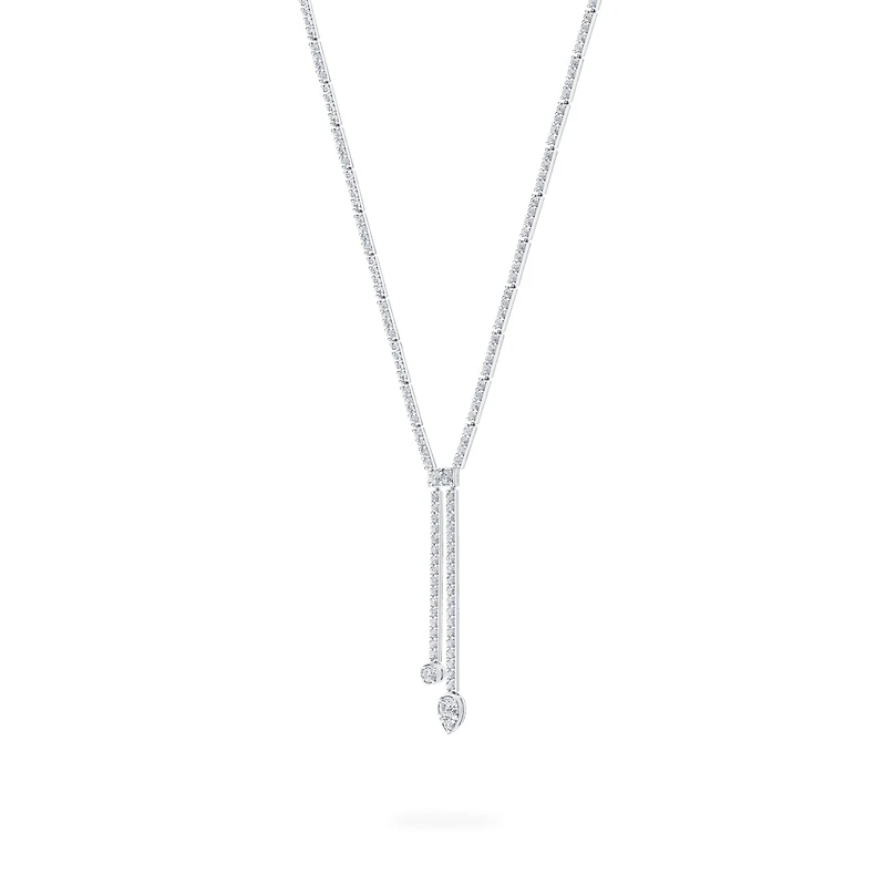 Diamond Lariat Necklace