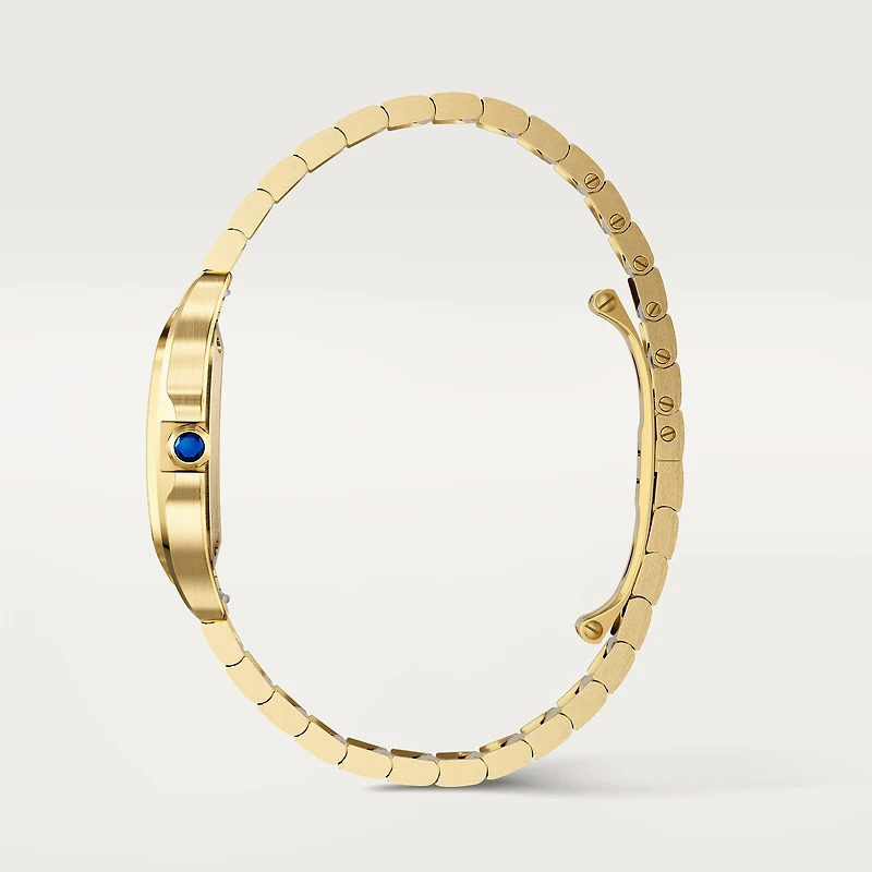 Santos de Cartier Small Quartz 27 mm Yellow Gold