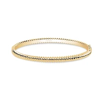 Yellow Gold Spiral Bangle, Small