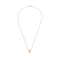 Bee de Chaumet Medium Rose Gold and Diamond Pendant