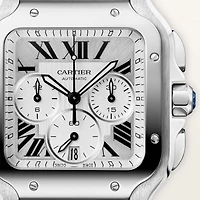 Santos de Cartier Large Automatic Chronograph 40 mm Stainless Steel