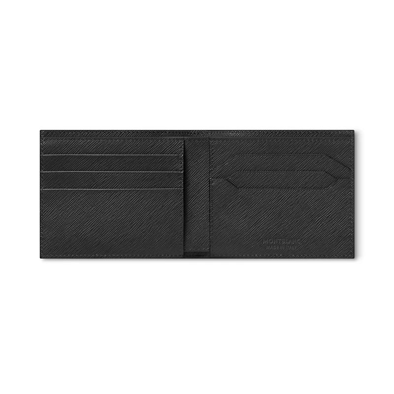 Sartorial Black 6 Card Wallet