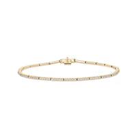 Yellow Gold and Diamond Bracelet