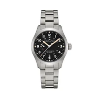 Khaki Field Power Reserve 40 mm Stainless Steel