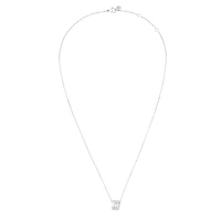 Bee de Chaumet Small White Gold and Diamond Pendant